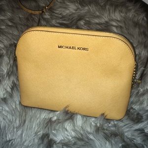 Michael Kors nude Cindy dome crossbody purse